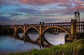 Мосты Преображенского в Запорожье