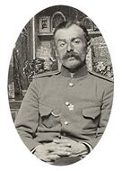 Владимир Габаев — чиновник особых поручений, руководил в 1913–1914 гг. первоначальным переселением русских в Урянхайский край (ныне Тыва), основатель города Белоцарск (1914, ныне Кызыл), при нём началась кустарная разработка Улуг-Хемского угольного бассейна в Тыве **