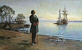 «Здесь будет город заложен» – картина Н. Ф. Добровольского (1880, Центральный военно-морской музей)
