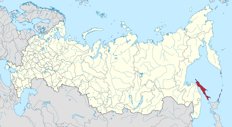 Файл:Сахалинская область на карте России.png