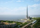 "Лахта-центр": по проекту, башня должна перекрыть по высоте московские высотки, но пока ещё не известно - болотистые ленинградские почвы могут не позволить такого. Если же здание будет построено, то оно с запасом обгонит все другие небоскрёбы Европы.