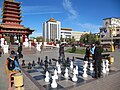 Пагода Семи дней в Элисте и Шахматные фигуры