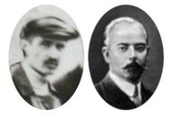 Сергей Щетинин и Яков Гаккель — инженеры, авиаконструкторы, основали первый русский авиазавод – «Первое Российское Товарищество Воздухоплавания» (1909), произвели первые русские самолёты – бипланы «Россия-А» и монопланы «Россия-Б»; Гаккель – разработчик первого в мире магистрального тепловоза Щэл1