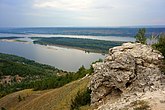 Жигулёвские горы, Самарская Лука (излучина Волги) и Жигулёвская ГЭС