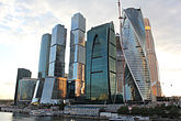 Москва-Сити — деловой центр с одними из самых высоких небоскрёбов в Европе