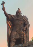 Мстислав Храбрый — князь Тьмутараканский, брат и соправитель Ярослава Мудрого, победил в поединке касожского богатыря Редедю, воевал по всему Кавказу