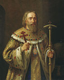 Патриарх Филарет — отец и соправитель молодого царя Михаила Романова, навел в стране порядок после Смутного времени