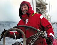 Николай Литау — совершил первое кругосветное плавание в меридиональном направлении, впервые в истории прошёл под парусом по Северному морскому пути