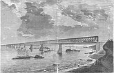 1874 — 1880 гг.  Оренбургская железная дорога, включая Александровский мост