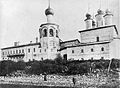 Спасо-Преображенский собор (справа) в Спасо-Каменном монастыре, фото 1909 г.