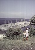 1950 — 1957(1959)  Куйбышевская ГЭС (с 1958 г. — Волжская ГЭС имени Ленина)