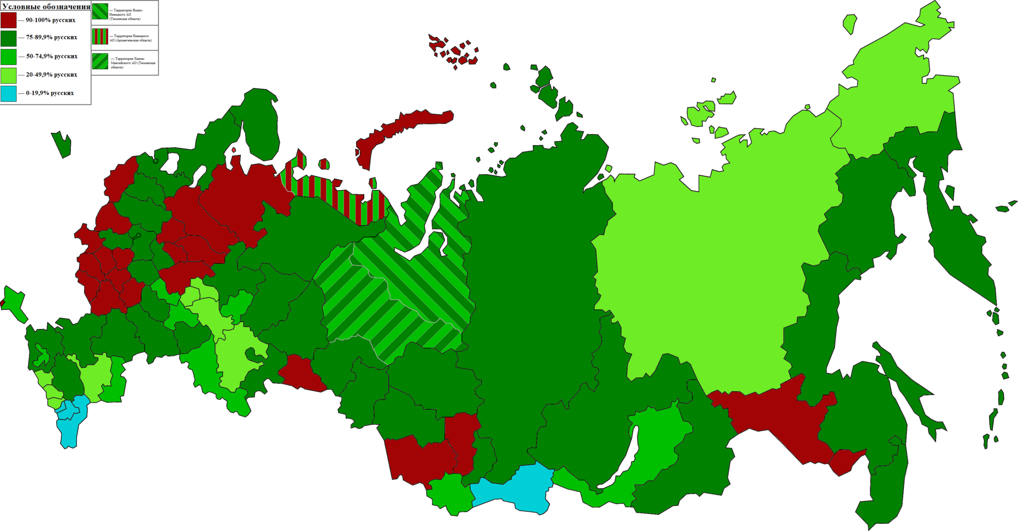 Нации москвы. Расселение русских в мире.