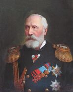 Николай Чихачёв — адмирал, участник Амурской экспедиции, исследовал реку Амгунь, залив Де-Кастри и запад Сахалина (1851–1853), глава Русского общества пароходства и торговли (1862–1876), морской министр (1888–1896), при нём основан Либавский порт (1890), построен первый в России Опытовый бассейн (1894)