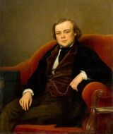 Василий Кокорев — финансист, промышленник, основал первую крупную нефтяную компанию России (1857) и первый в Баку керосиновый завод (1860), чем вызвал начало нефтяного бума (массовое бурение нефти с 1864); построил первую на юге России Волго–Донскую ж/д (1859–1862) и первую ж/д на Урале (1875–1878)