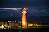Башня Согласия в Магасе — высочайшая смотровая башня на Кавказе (100 м)