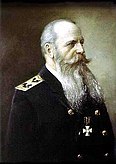 Степан Макаров - изобретатель, провел первую в истории успешную торпедную атаку в ходе войны с Турцией 1877-1888 гг., строитель первого полярного ледокола
