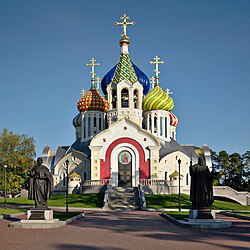 Церковь Святого Игоря Черниговского в Ново-Переделкино, Москва (2012)