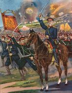 Николай Линевич — генерал, во главе Альянса 8 держав подавил Боксёрское восстание и взял Пекин, сняв осаду Посольского квартала и прекратив массовые убийства христиан в Китае (1900); командующий на суше в конце войны с Японией (1904–1905), стабилизировал ситуацию после поражения при Мукдене (1905)