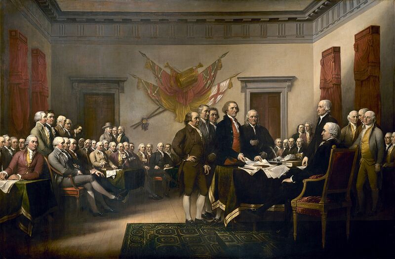 Файл:Декларация независимости. Худ. Джон Трамбулл.jpg