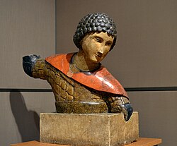 Василий Ермолин — первый известный русский реставратор, построил церковь на Спасской башне с одними из древнейших сохранившихся статуй на Руси; отреставрировал церковь Золотых ворот во Владимире и Георгиевский собор в Юрьеве-Польском