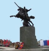 Памятник "Защитник Отечества" в Махачкале