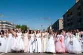 Свадебное платье (костюм невесты) («Иваново – город невест»)