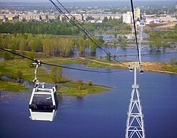 Нижегородская канатная дорога через Волгу