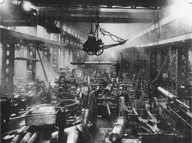 Файл:В пушечной мастерской Путиловского завода (1915).jpg