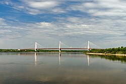 Река Ока – крупнейший правый приток Волги (на Оке стоит Муром)