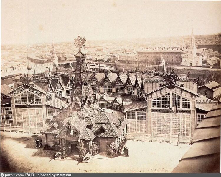 Файл:Военно-исторический павильон в Москве (1872).jpg