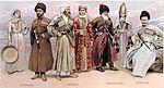 Народы Сверного Кавказа: осетины, черкесы, кабардинцы, чеченцы