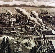 Яков Власов и Вульф Мартын Циммерман — горные мастера, непосредственные основатели Петровского завода (1703, ныне город Петрозаводск); Циммерман также строитель Кончезерского завода (1703–1708), один из строителей Егошихинского медеплавильного завода (1723–1724, ныне город Пермь) *