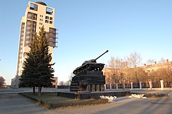 Танк ИС-3 в Челябинске