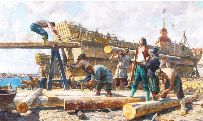 Файл:Пётр I. Худ. Андрей Смирнов.jpg