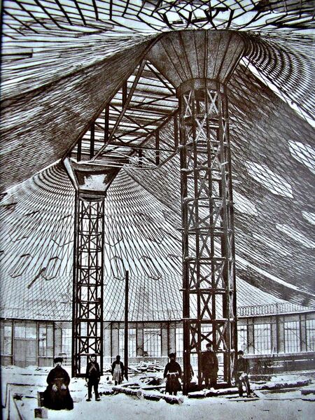 Файл:Эллиптический павильон во время строительства (1896).jpg