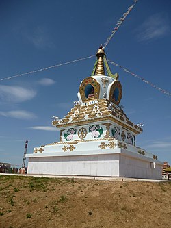 Ступа Просветления в Элисте