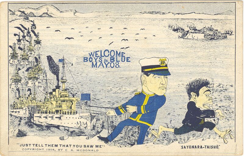 Файл:Theodore Roosevelt Arrival-Cartoon.jpg
