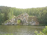 Скала Каменные ворота в Каменске-Уральском