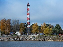 Осиновецкий маяк — один из самых высоких в мире (9-е место) маяков специальной постройки