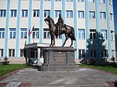 Памятник кавалерист-девице Дуровой в Сарапуле