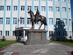 Памятник кавалерист-девице Дуровой в Сарапуле