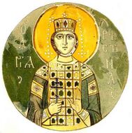 Христина Инговна — жена Мстислава Великого, мать 10 детей (из них 2 великих князя, 2 королевы и 1 императрица), местночтимая святая в Новгороде