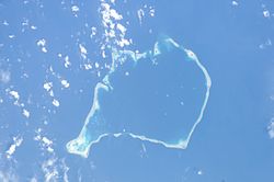 Фунафути — крупнейший атолл Тувалу, местоположение столицы