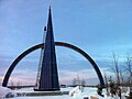 Монумент "Полярный круг" в Салехарде