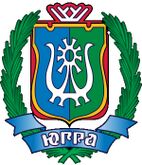 Символ «Кат ухуп вой» (двуглавая птица) и угорский орнамент ( герб ХМАО)