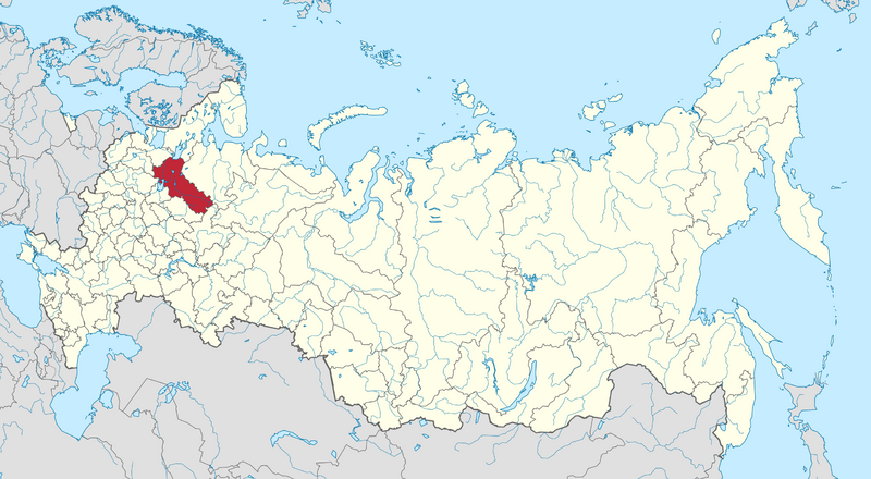 Файл:Вологодская область на карте России.png