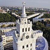 Башня здания управления ЮВЖД в Воронеже