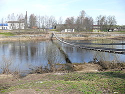 Дендропарк на берегу р. Мсты в с. Опеченский Посад