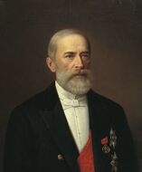 Николай Бу́нге — министр финансов (1881–1887), глава Комитета министров (1887–1895), начал вводить протекционизм и широкое аграрное кредитование (Крестьянский поземельный банк с 1882 г.), положил начало трудовому законодательству и ограничил детский труд (1884), отменил подушную подать (1887)