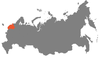 Map of Russia - Northwestern economic region.svg